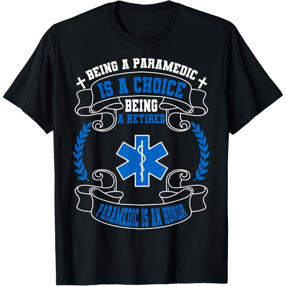 Paramedic Emergency Medical Technician Ambulance Attendant T-Shirt