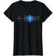 thumbnail image 1 of Paramedic Heartbeat EKG Emergency EMT EMS Gift T-Shirt, 1 of 3