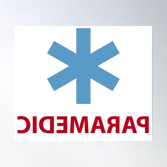 Paramedic Poster Wall Art, Modern Wall Decor, 16x24 UNFRAMED