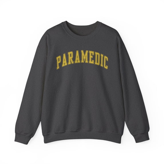 Paramedic Sweatshirt Gifts Crew Neck Shirt Long Sleeve Unisex