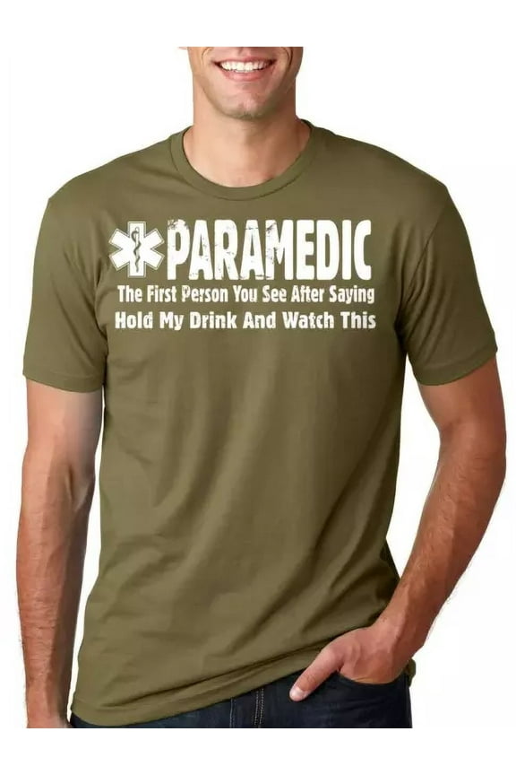Paramedic T-Shirt Funny Occupation Emt Tee Shirt Unisex S-5XL Hot Trending Shirt, Vintage Birthday Gift