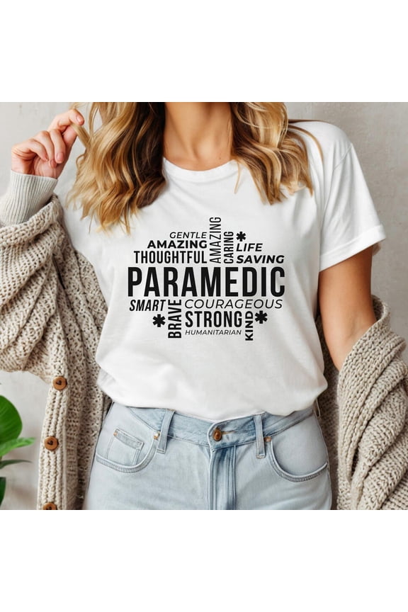 Paramedic T-Shirt, Paramedic Life T-Shirt Gift For Ems And Emt Workers, Paramedic T-Shirt Aesthetic Tee, Classic Paramedic T-Shirt