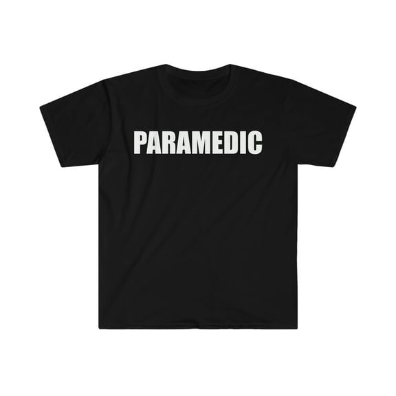Paramedic  Unisex T-shirt S-3XLEMT Ambulance Attendant Halloween