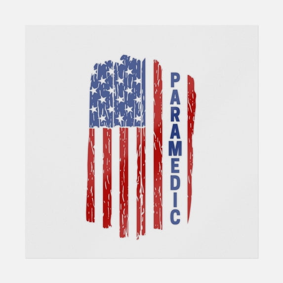 Paramedic With Flag Transfer