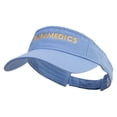 thumbnail image 1 of Paramedics Embroidered Pro Style Cotton Twill Washed Visor - Lt Blue OSFM, 1 of 5