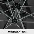 thumbnail image 1 of Paramondo Roman Umbrella Ribs are Suitable for 9 FT Square Roman Umbrella, Length 62cm, 1 of 6