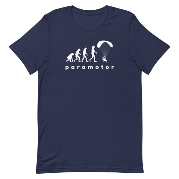 Paramotor Evolution T-Shirt: Pilot Paragliding Gift
