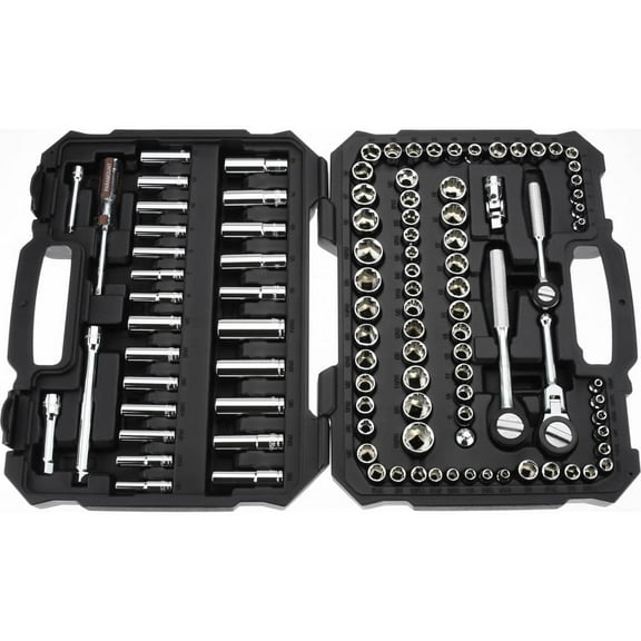 Paramount 103 Piece Inch/Metric Deep Socket Set: 5/32" to 13/16" (4mm to 19mm)