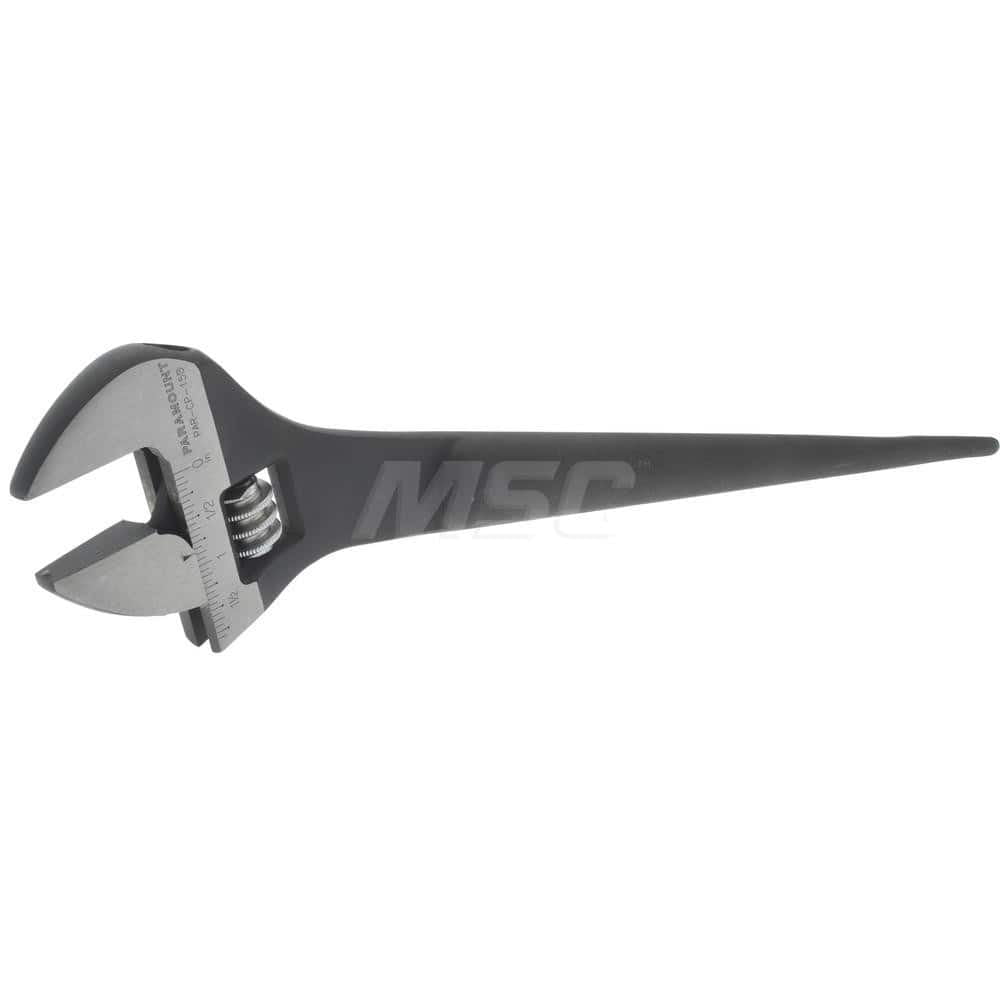 Paramount 15" Adjustable Chrome Vanadium Steel Spud Wrench 111/16" Jaw Capacity