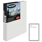 Paramount Artist Large Blank Canvas For Painting, Thick Gallery Wrapped Heavy Duty Canvas, Single 8x10""