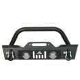 thumbnail image 1 of Paramount Automotive 51-0057 Stubby LED Front Bumper Fits 87-06 TJ Wrangler, 1 of 7