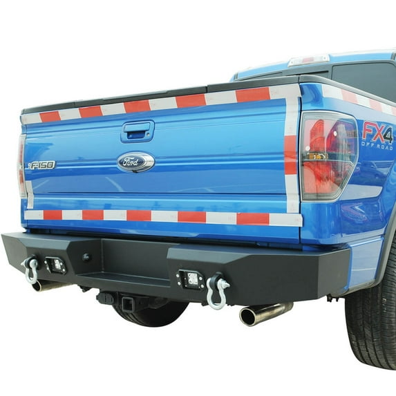 Paramount Automotive 57 0111 Rear Led Bumper Fits 09 14 Fits/For F 150 Fits select: 2009-2012 FORD F150, 2014 FORD F150 SUPER CAB