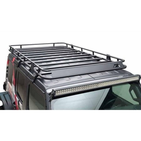 Paramount Automotive 81 20800 Gen2 Roof Rack Fits 18 22 Wrangler (Jl) Fits select: 2018-2019,2021 JEEP WRANGLER UNLIMITED