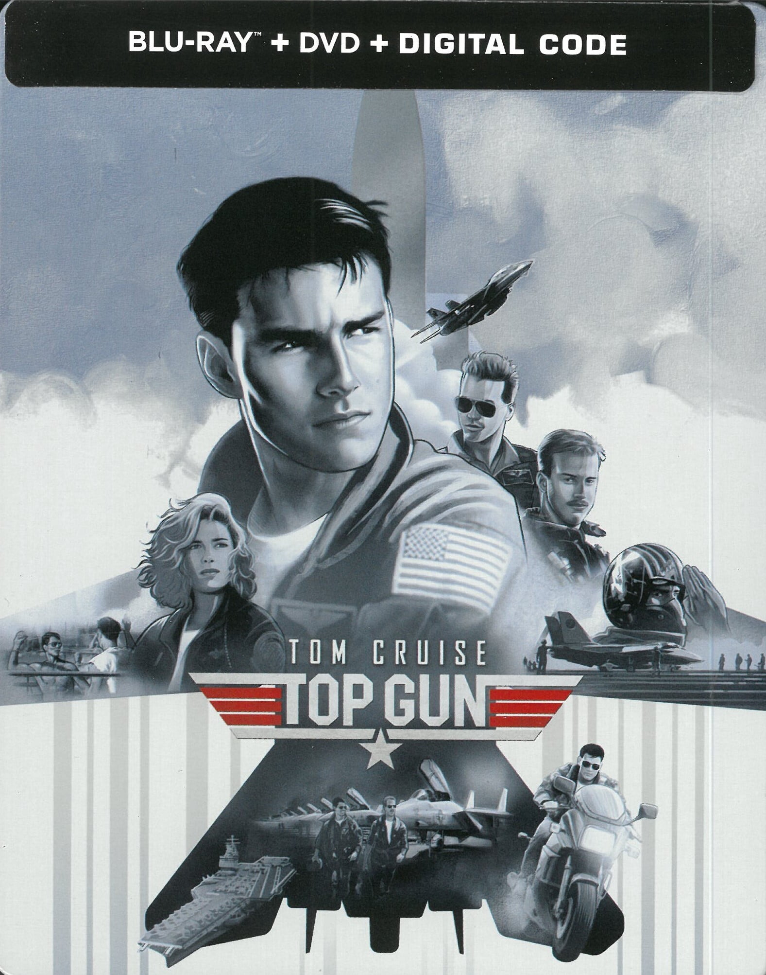 Paramount Home Ent - Top Gun (Steelbook) [BLU-RAY] - Walmart Business ...