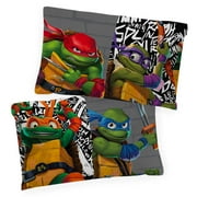 Paramount Nickelodeon TMNT Movie Collection Good Fight 2 Pack Pillowcase, 100% Microfiber