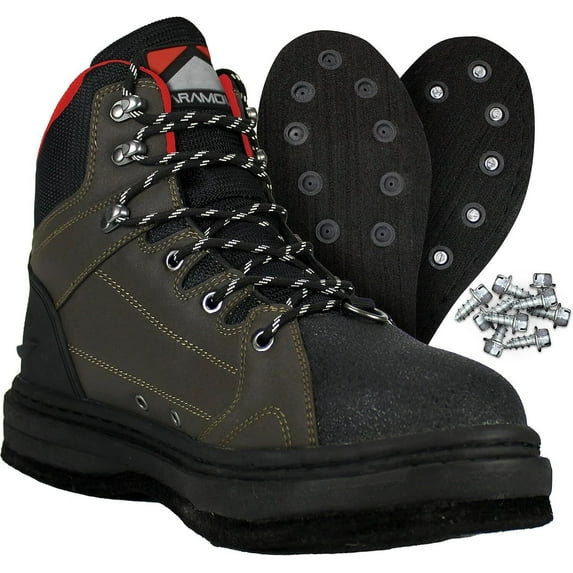 Paramount Outdoors Deep Eddy Felt Bottom Wading Boots, Felt, Size 10