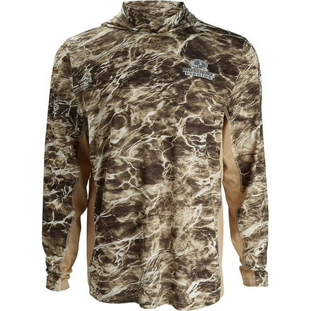 Paramount Outdoors EAG Elite Elements Performance Fishing Sun Hoodie (Small, Sand Crab)