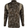 thumbnail image 1 of Paramount Outdoors EHG Elite Engineered Hunting Gear Kenai Camo Hunting Base Layer Quarter Zip Pullover Top (Mossy Oak Bottomland), 1 of 5
