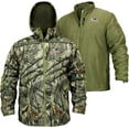 thumbnail image 1 of Paramount Outdoors EHG Elite Engineered Hunting Gear Sierra All Season 3-N-1 Waterproof Mossy Oak Treestand Camo Jacket with Removable Insulated Liner Jacket, 1 of 5