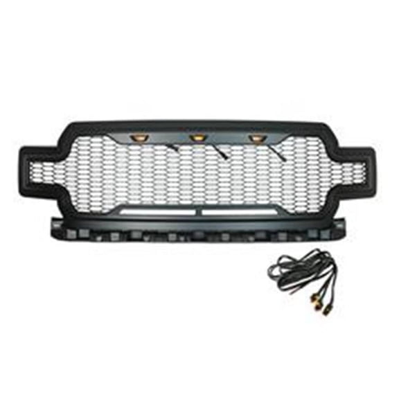 Paramount P1Z-410206MB Impulse Grille with LED Lights - Matte Black