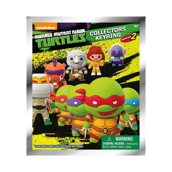 Paramount TMNT Series 2 3D Bag Clip, Multi-Color