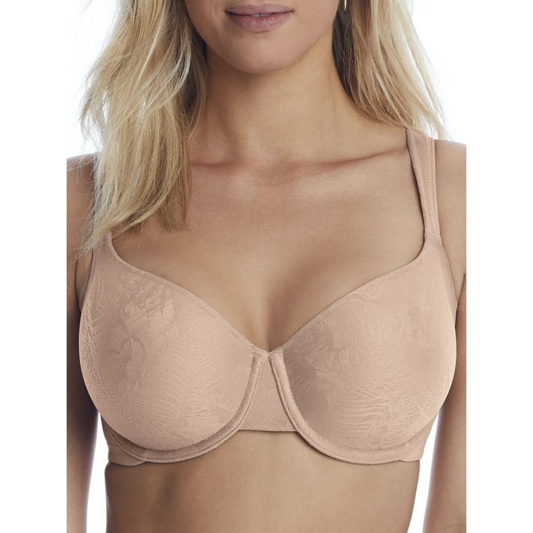 Paramour by Felina  Jessamine Side Smoothing Contour Bra (Rose Tan, 36D) 