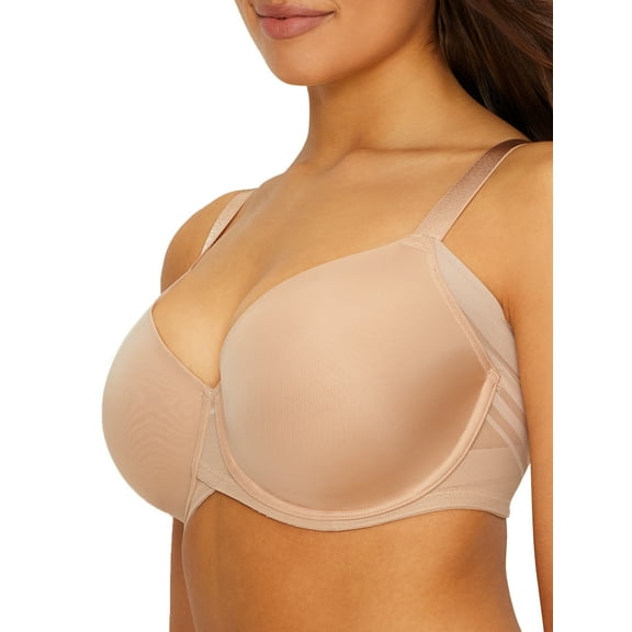 Paramour Womens Marvelous Side Smoothing T-Shirt Bra Style-245033