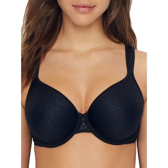 Paramour Womens Obsidian Animal Print T-Shirt Bra Style-135074