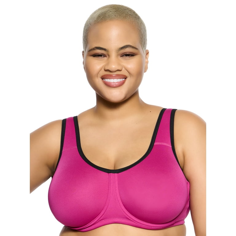 Paramour by Felina  Body X Underwire Sports Bra (Festival Fuchsia, 40H) 