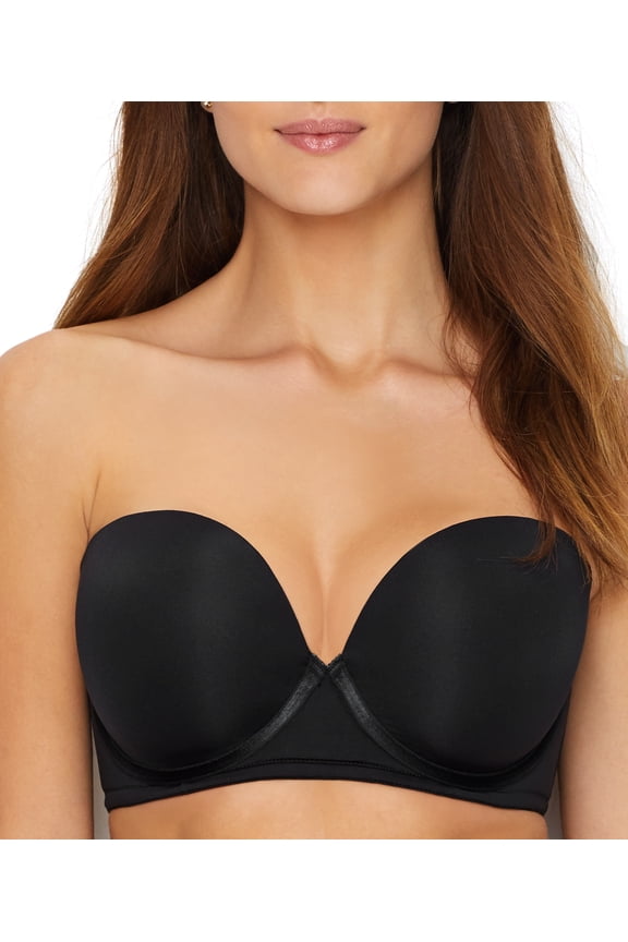 by Felina Bras: Marvelous Contour Full-Figure Strapless Bra 235033 Color: Black Size: 36 C