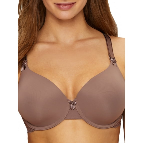 Paramour by Felina | Gorgeous Cushion Comfort Bra w/ Multi-way Straps , Women's Plus Size Lingerie (Mink, 38H)