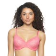 thumbnail image 1 of Paramour by Felina Jessamine Full Figure Minimizer Bra 115083 Color: Camellia Rose Size: 44 C, 1 of 3