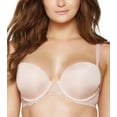 thumbnail image 1 of Paramour by Felina | Lou Seamless Push Up Bra | Lace | Tulle | Leotard Back (Blush, 34DDD), 1 of 3