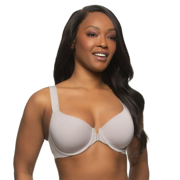 Paramour by Felina Paramour Utopia Front Close Contour Bra 155149 Color: Gull Gray Size: 40 G
