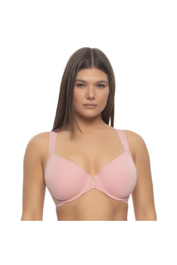Paramour Utopia Front Close Contour Bra 155149 Color: Bridal Rose Size: 44 G