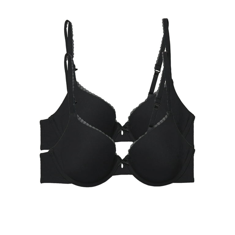 Paramour Women's Sensational T-Shirt Bra - Black 32C