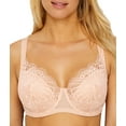 thumbnail image 1 of Paramour by Felina Tempting Lace Bra - Womens Plus Size Lingerie (Sugar Baby, 38DDD), 1 of 2