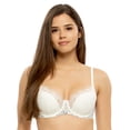 thumbnail image 1 of Tempting Plush All Over Lace Underwire Bra (Prorcelain Garden, 38C), 1 of 3