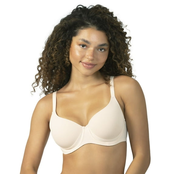 Paramour by Felina Versafit Breathable T-Shirt Bra 235176 Color: Bare Size: 32 D