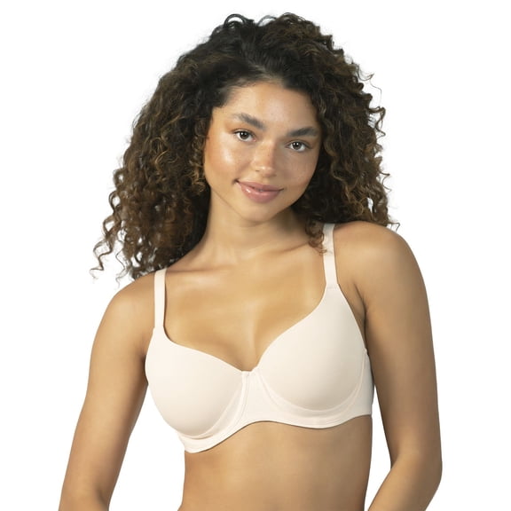 Paramour by Felina Versafit Breathable T-Shirt Bra 235176 Color: Bare Size: 38 D
