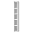 thumbnail image 1 of Parana Bookcase 1.0 with 5 shelves in White, 1 of 9
