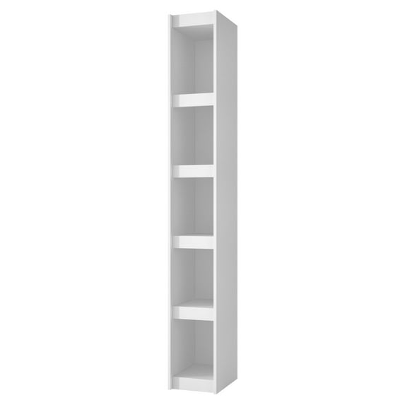 Parana Bookcase 1.0 with 5 shelves in White