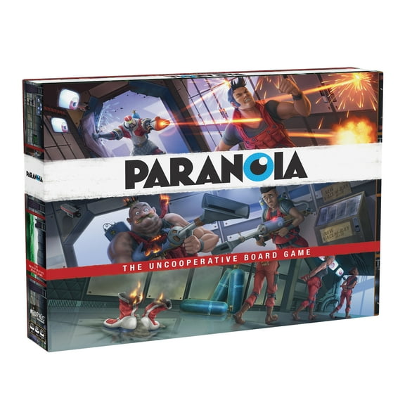 Paranoia The Uncooperative Board Game for Ages 14 and up, from Asmodee