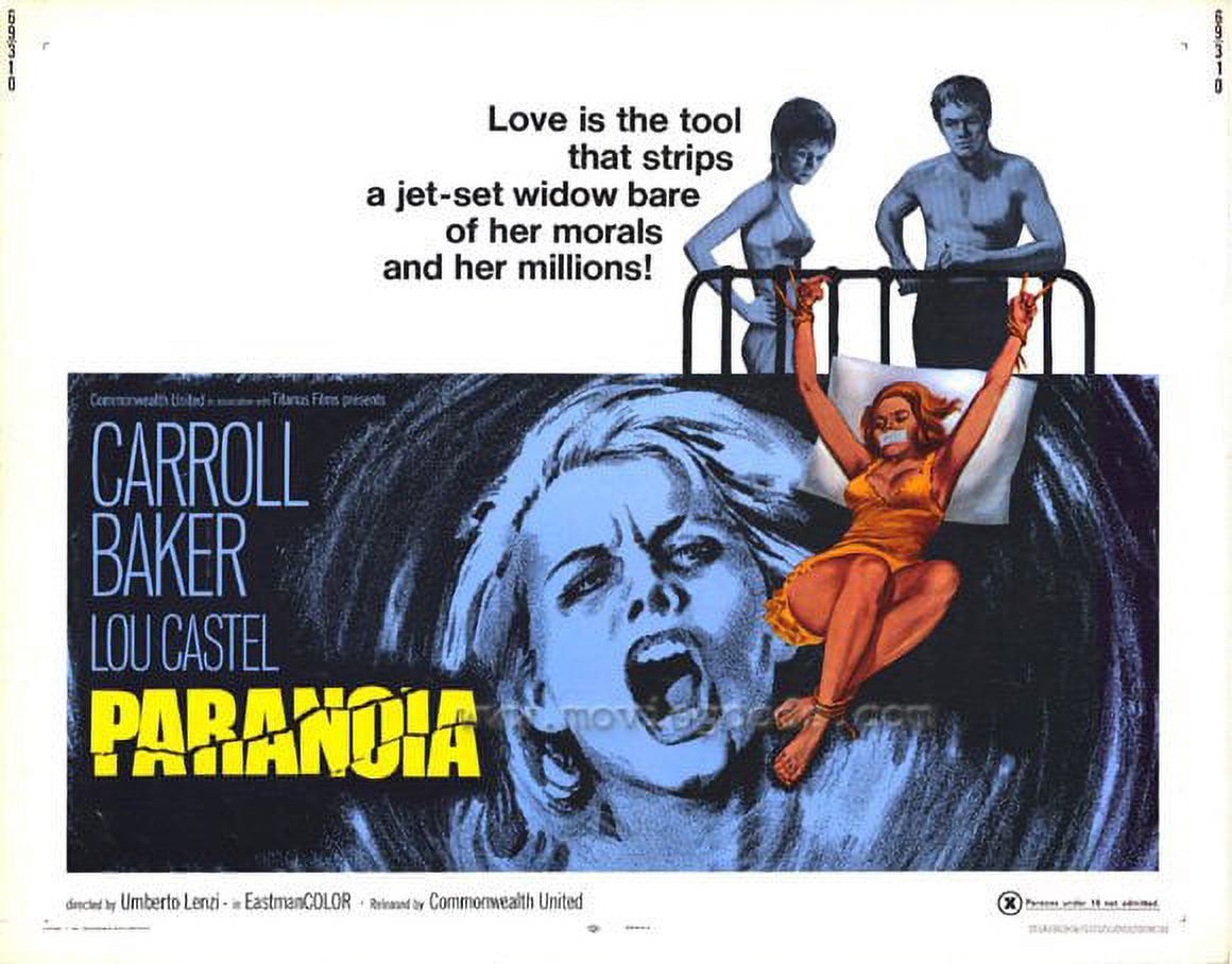 Paranoia - movie POSTER (Half Sheet Style A) (22