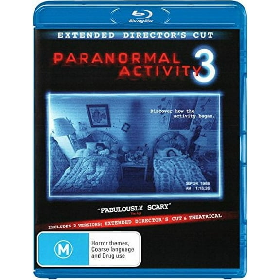 Paranormal Activity 3 (Blu-ray) Katie Featherston Sprague Grayden Mark Fredrichs Lauren Bittner