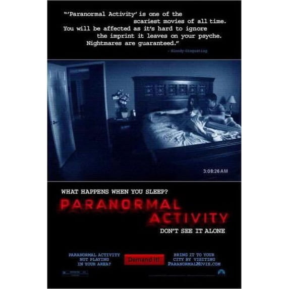 Paranormal Activity Movie POSTER 11" x 17" Style A
