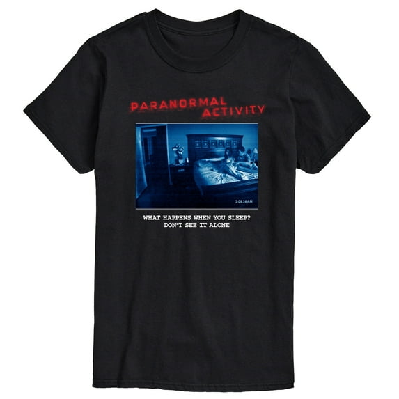 Paranormal Activity - Movie Poster - Men's Short Sleeve Graphic T-Shirt