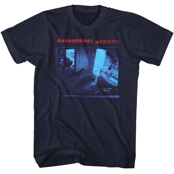 Paranormal Activity Nursery Room Men's T Shirt (Navy, AdultL)