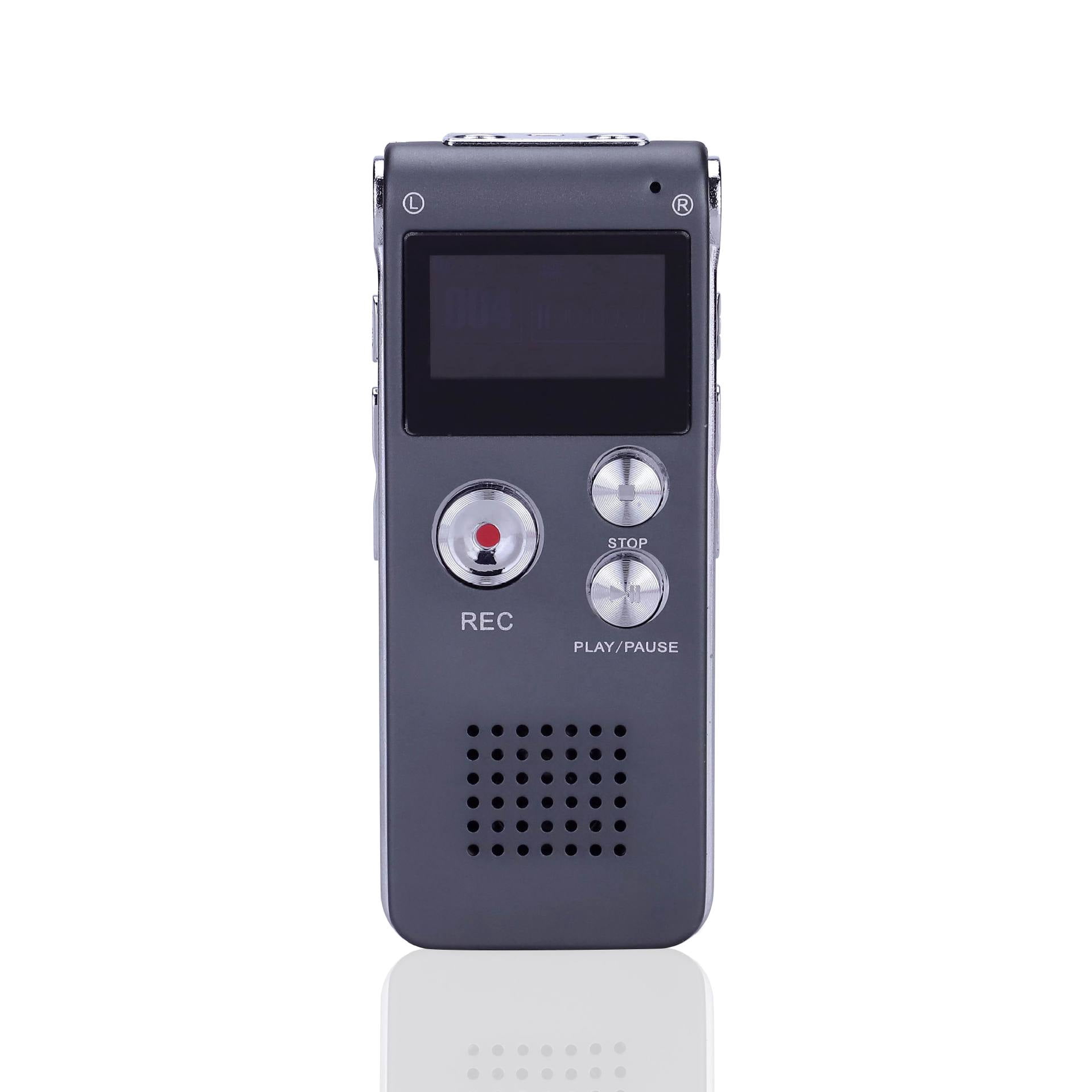 Paranormal Equipment Digital EVP Voice Activated Recorder with USB, 16GB, Grey