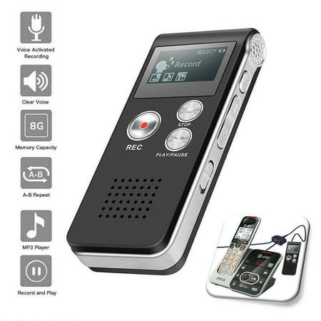 Paranormal Ghost Hunting Equipment Digital EVP Voice Activated Recorder USB US++